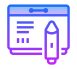 Check Book icon in Gradient style